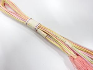 未使用品　正絹　手組帯締め